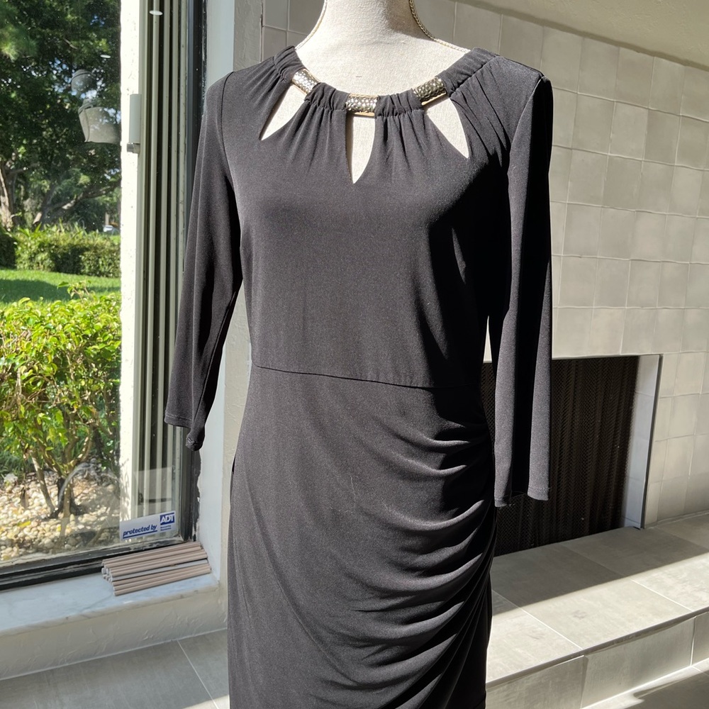 Thalia Sodi Black Cocktail Dress